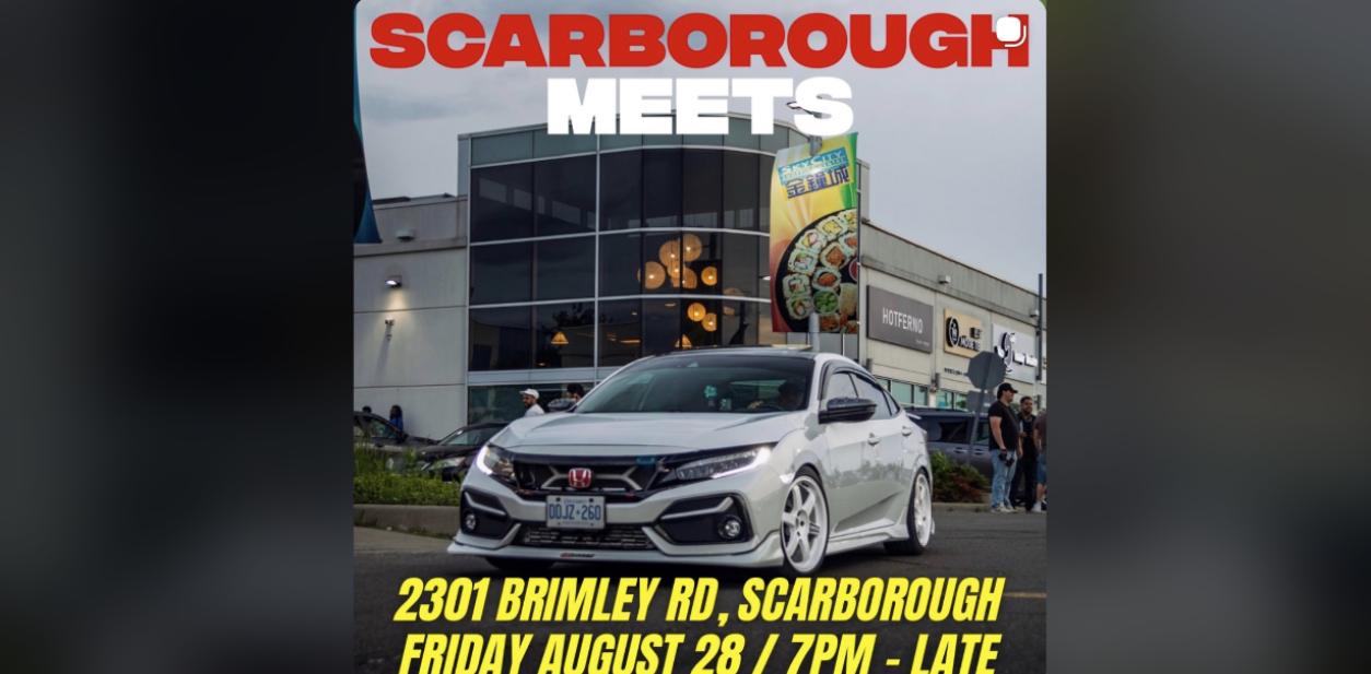 Scarborough Meets - Brimley Road flyer