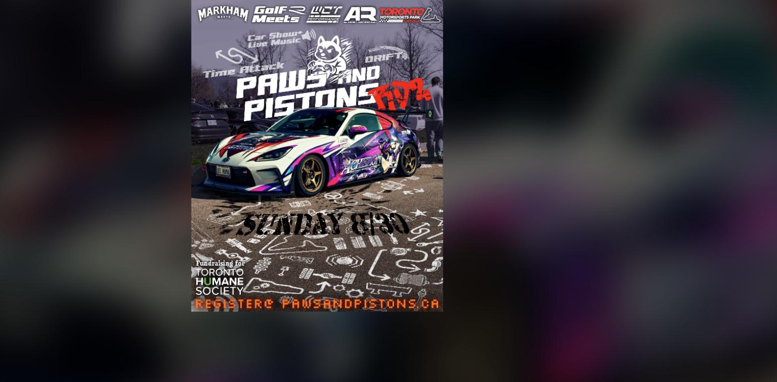 Paws and Pistons RD2 flyer