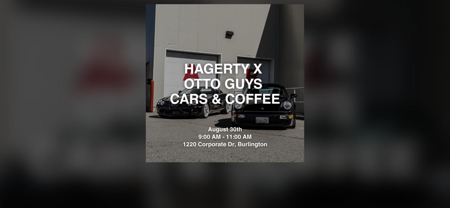 Hagerty x Otto Guys Cars & Coffee flyer