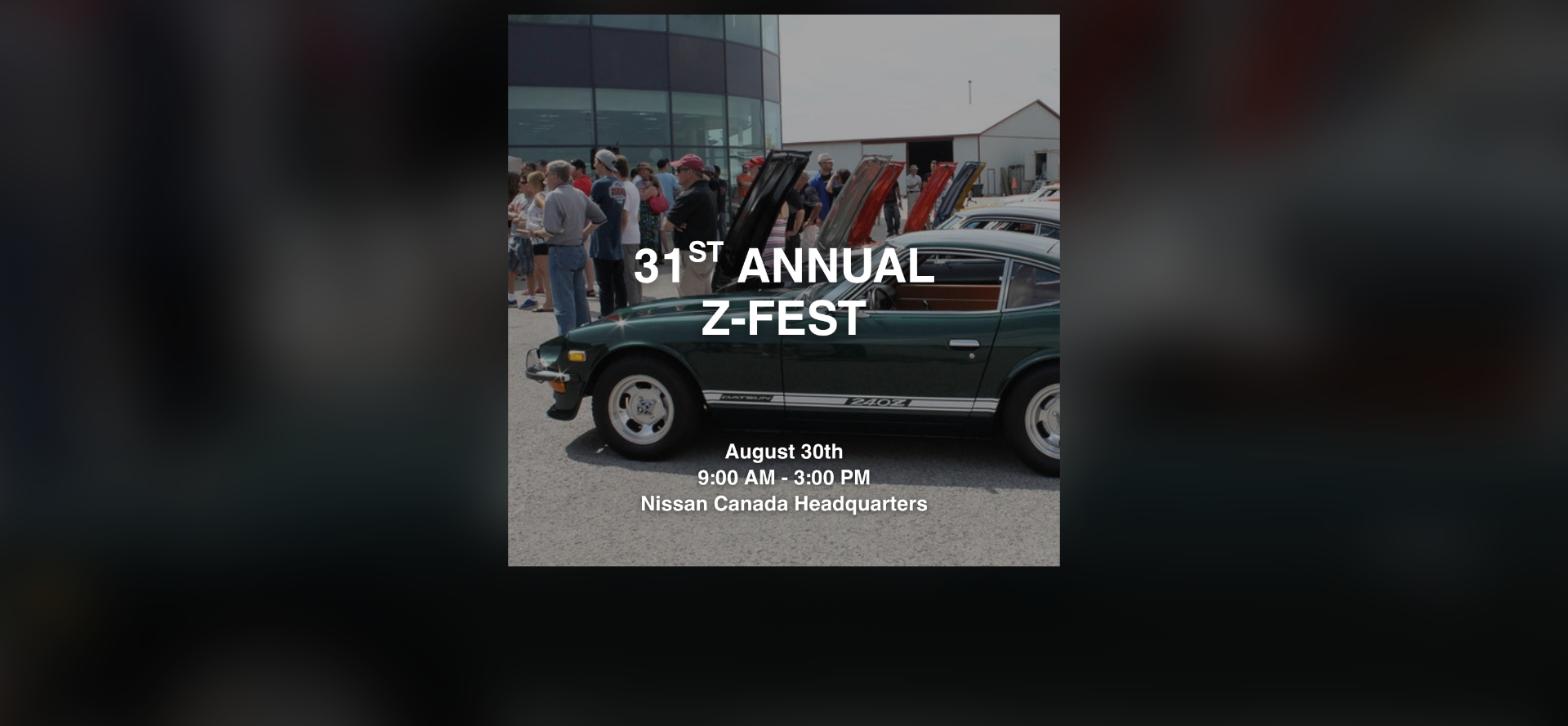 31st Annual Z-Fest flyer