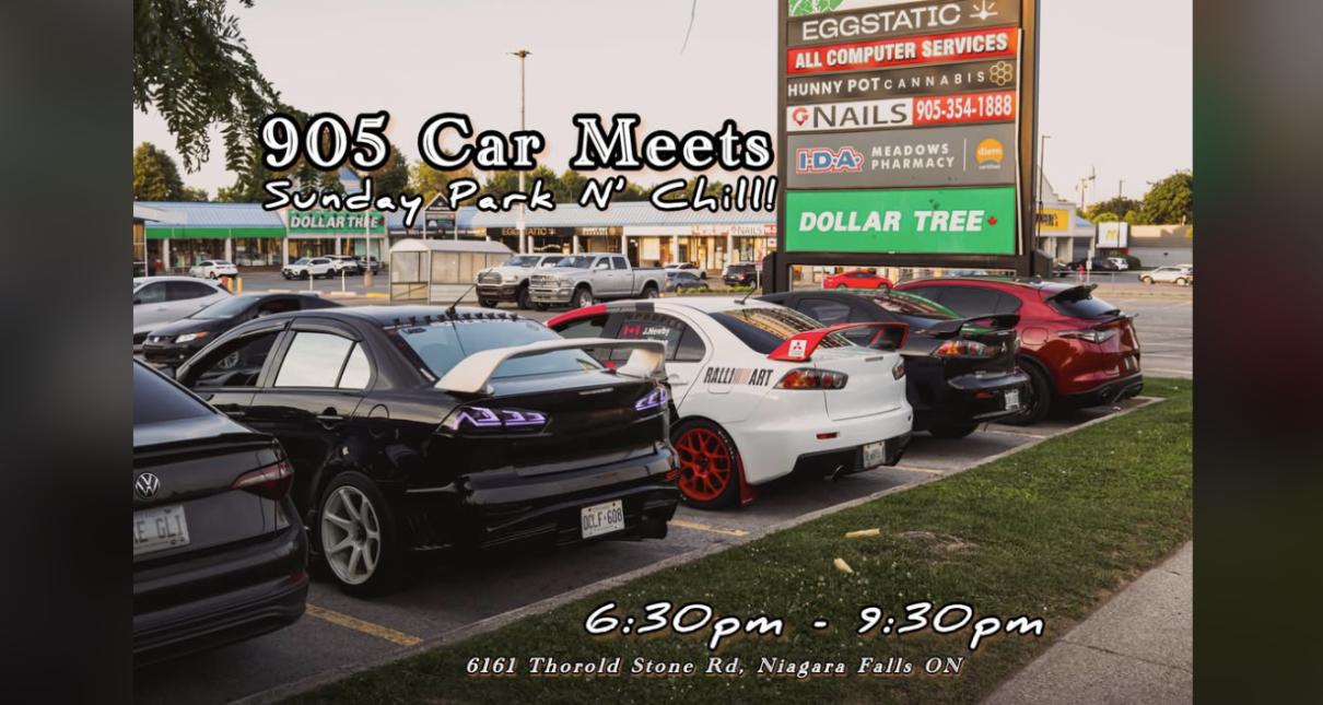 905 Car Meets - Sunday Park N' Chill flyer