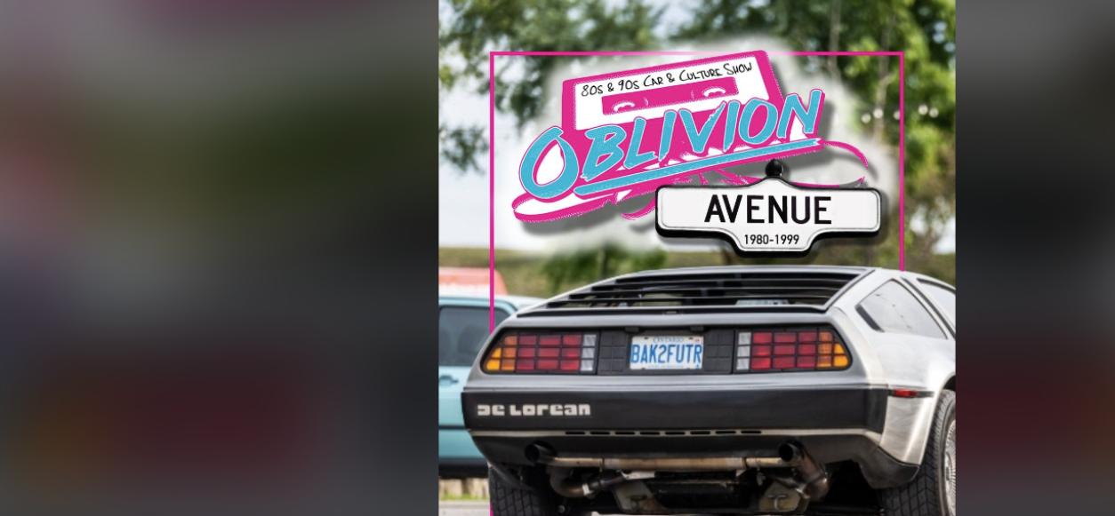 Oblivion Avenue - 80s & 90s Car & Culture Show flyer