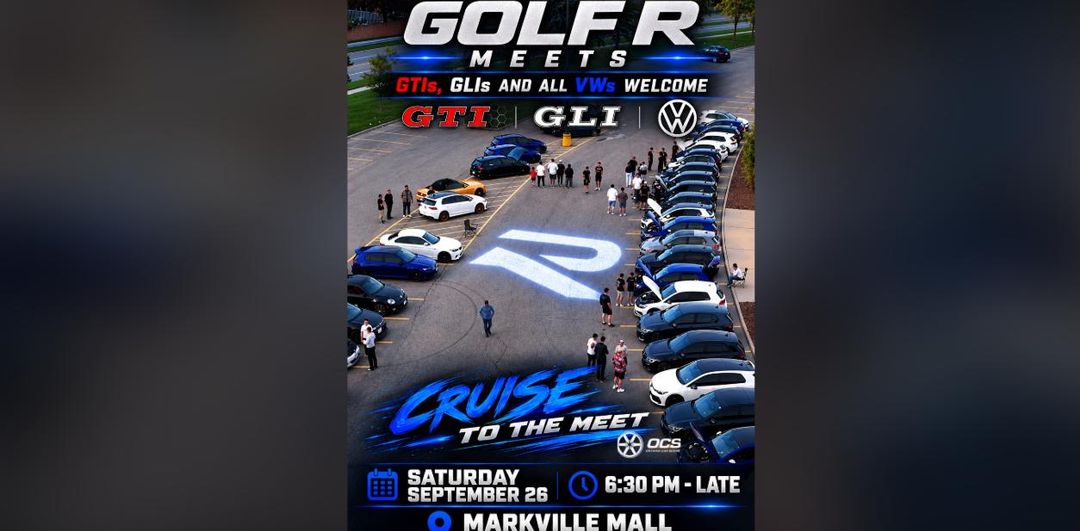 Golf R Meet - Markville Mall
