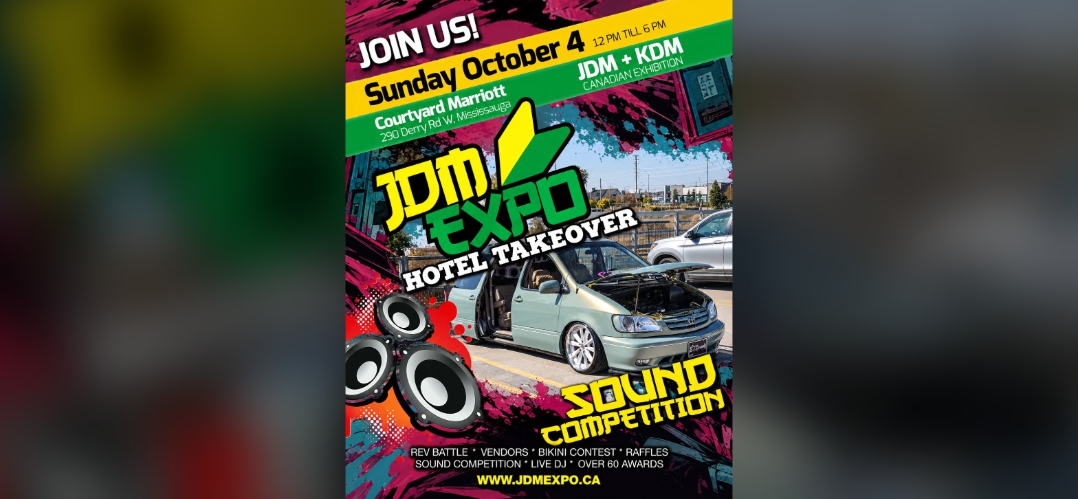 JDM Expo 2026 flyer
