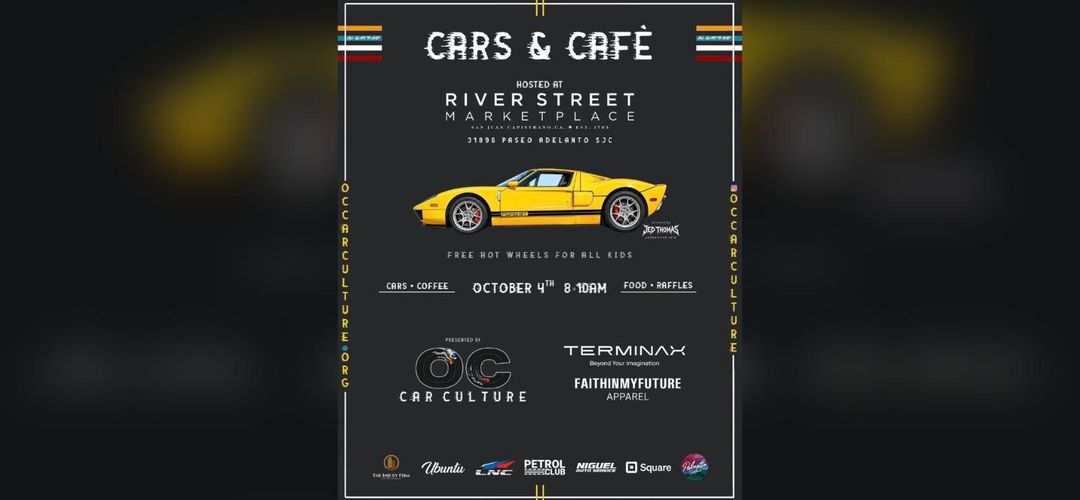 Cars & Cafe at River Street Marketplace
