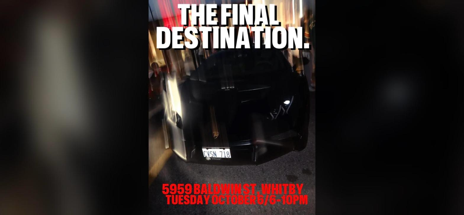 Durham Meets - The Final Destination (Season Closer) flyer