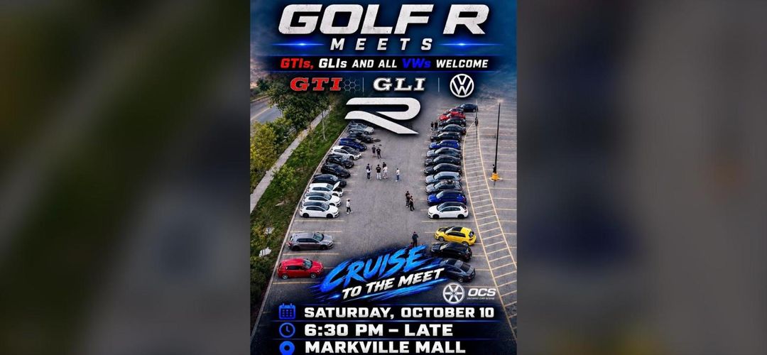 Golf R Meets - Markville Mall Meet + Cruise