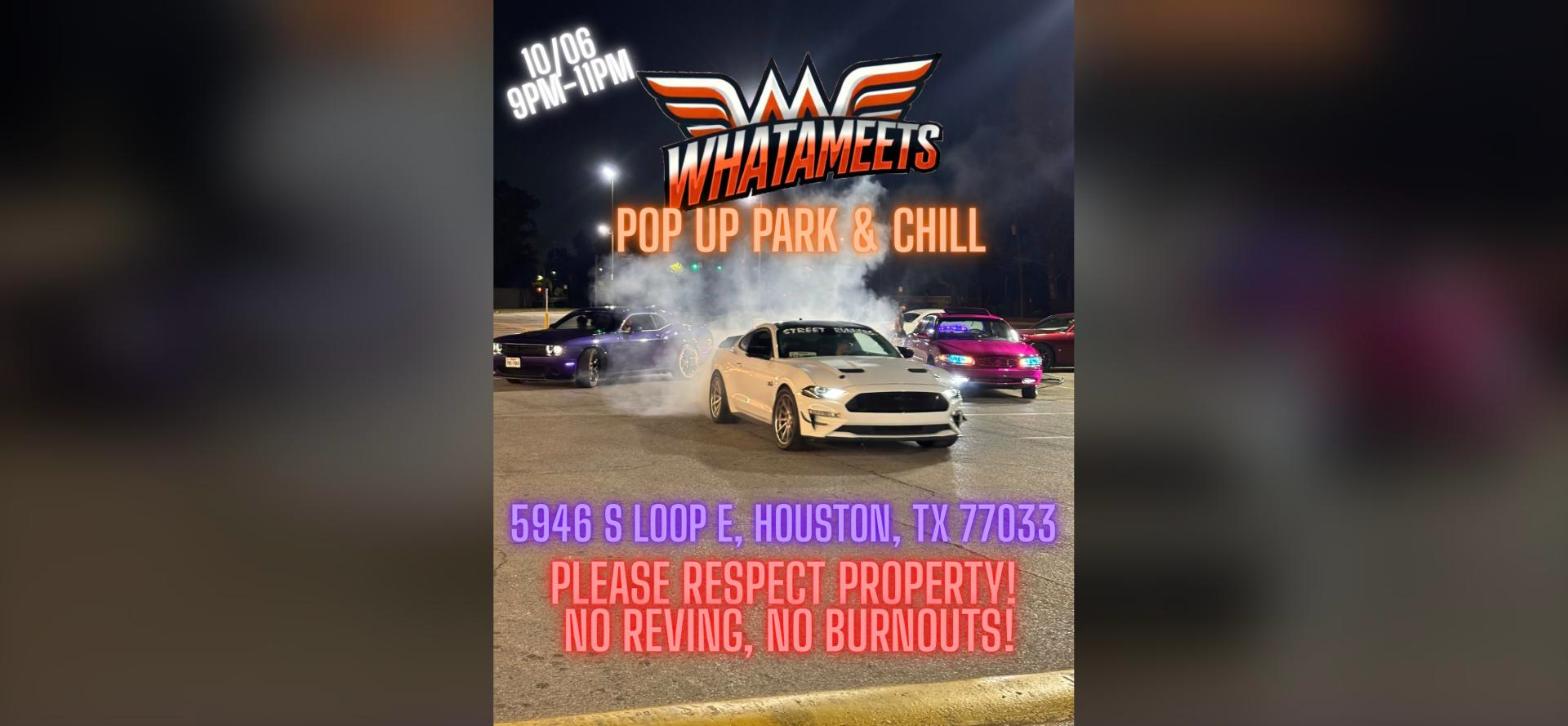Whatameets - Pop-Up Park & Chill flyer