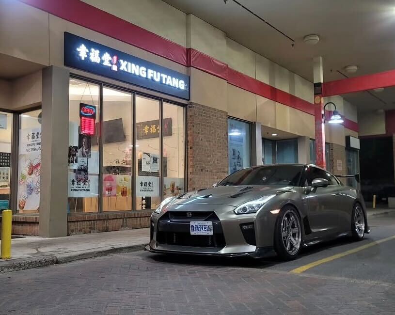 Cars and Bubble Tea: Xin Fu Tang flyer