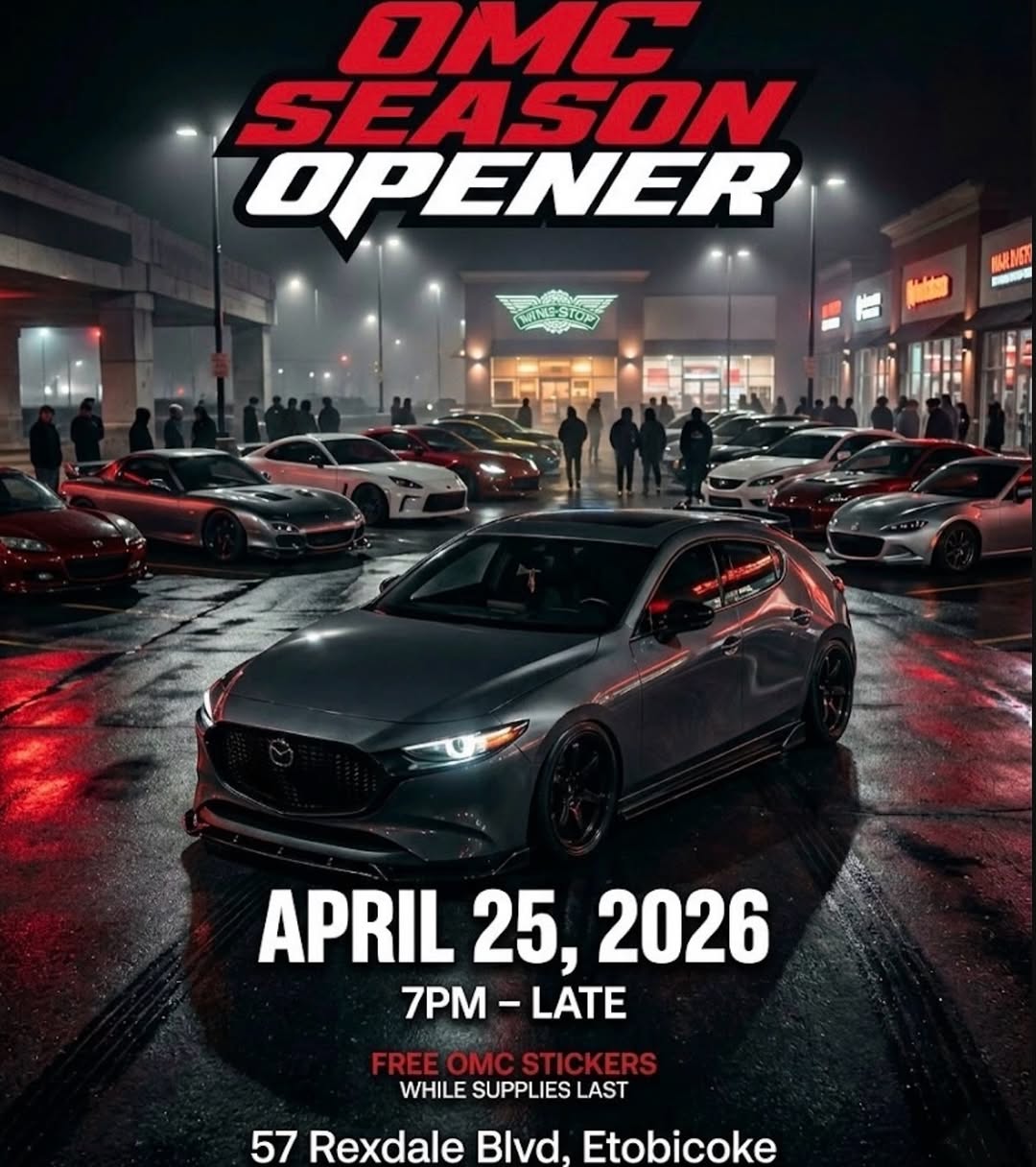 OMC Season Opener flyer