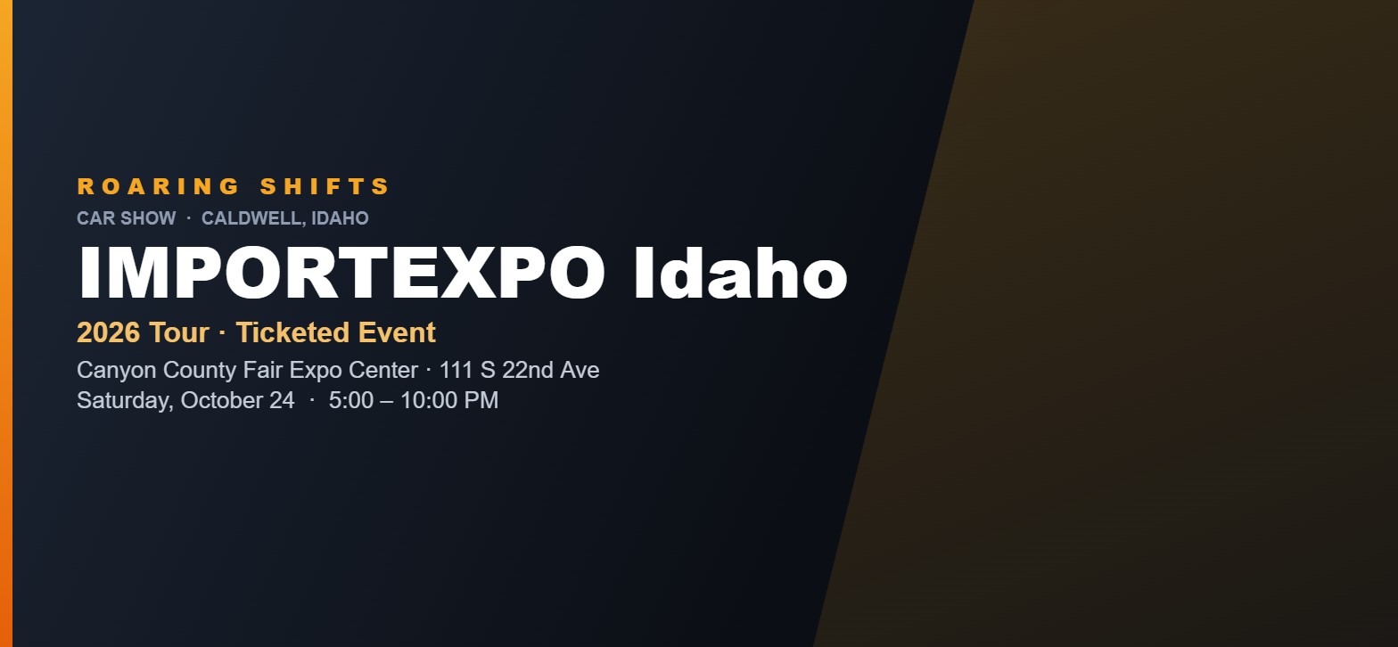 IMPORTEXPO Idaho 2026 flyer