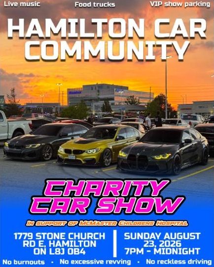Hamilton Car Community Charity Car Show