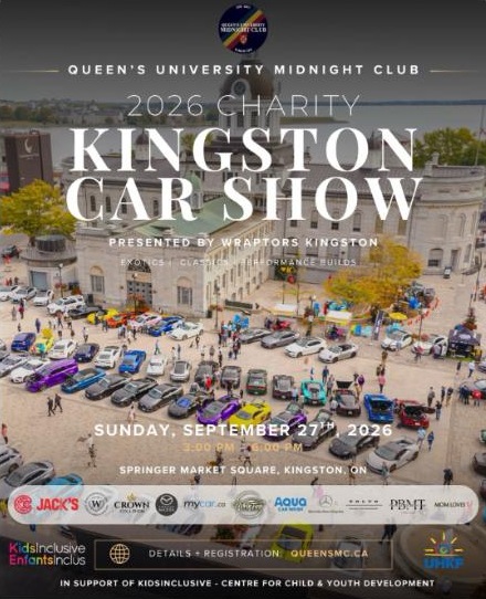 2026 Charity Kingston Car Show flyer