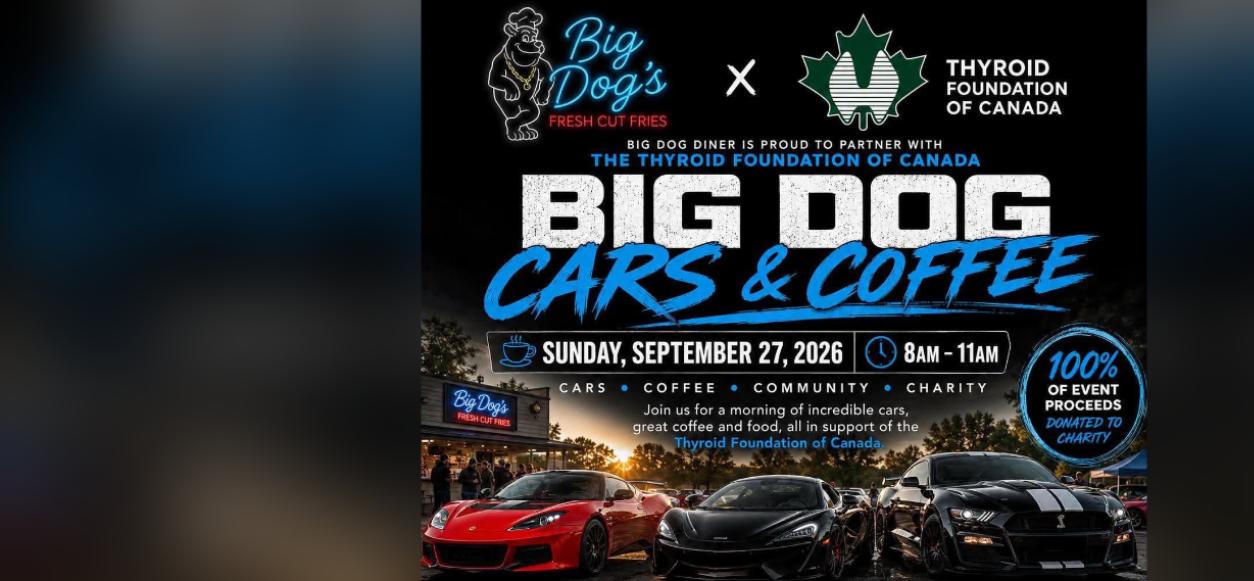 Big Dog Cars & Coffee flyer