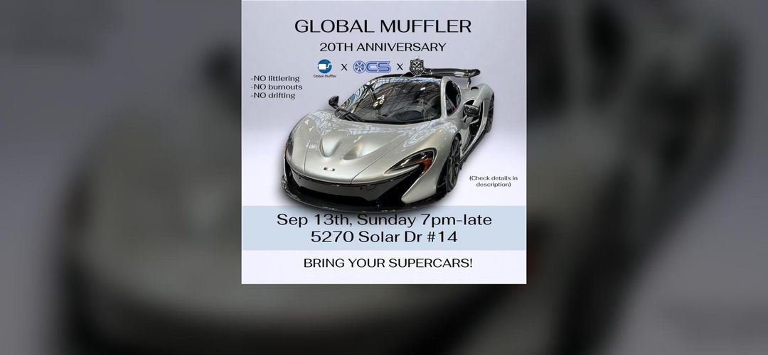 Global Muffler 20th Anniversary