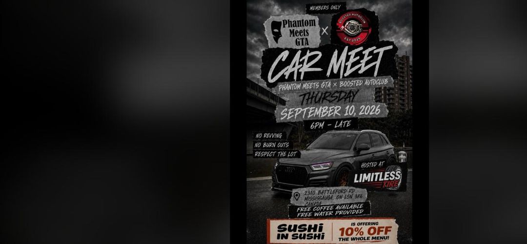 Members Only Car Meet - Phantom Meets GTA x Boosted Auto Club