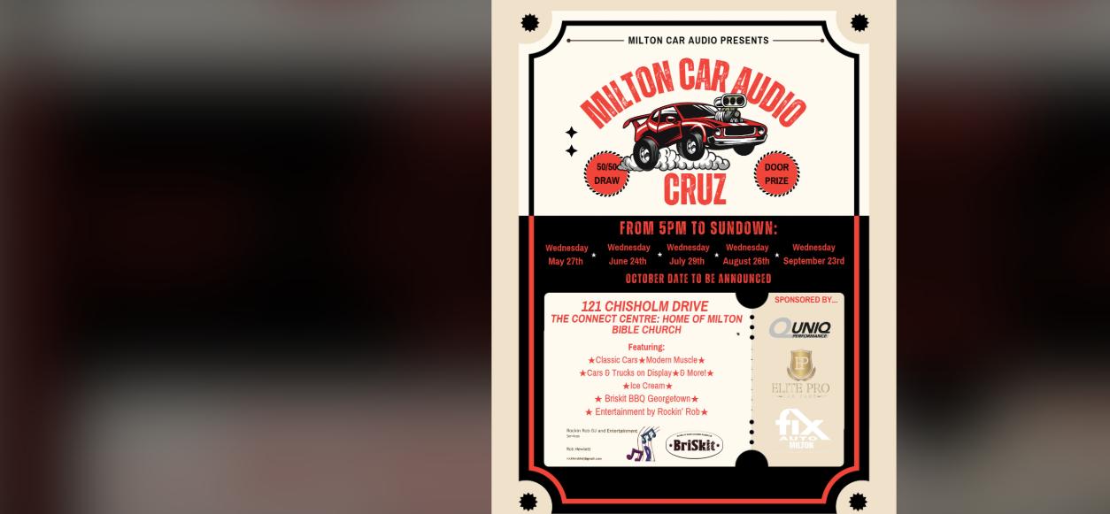 Milton Car Audio Cruz - September flyer