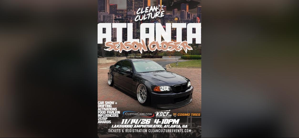 Clean Culture Atlanta - Season Closer flyer