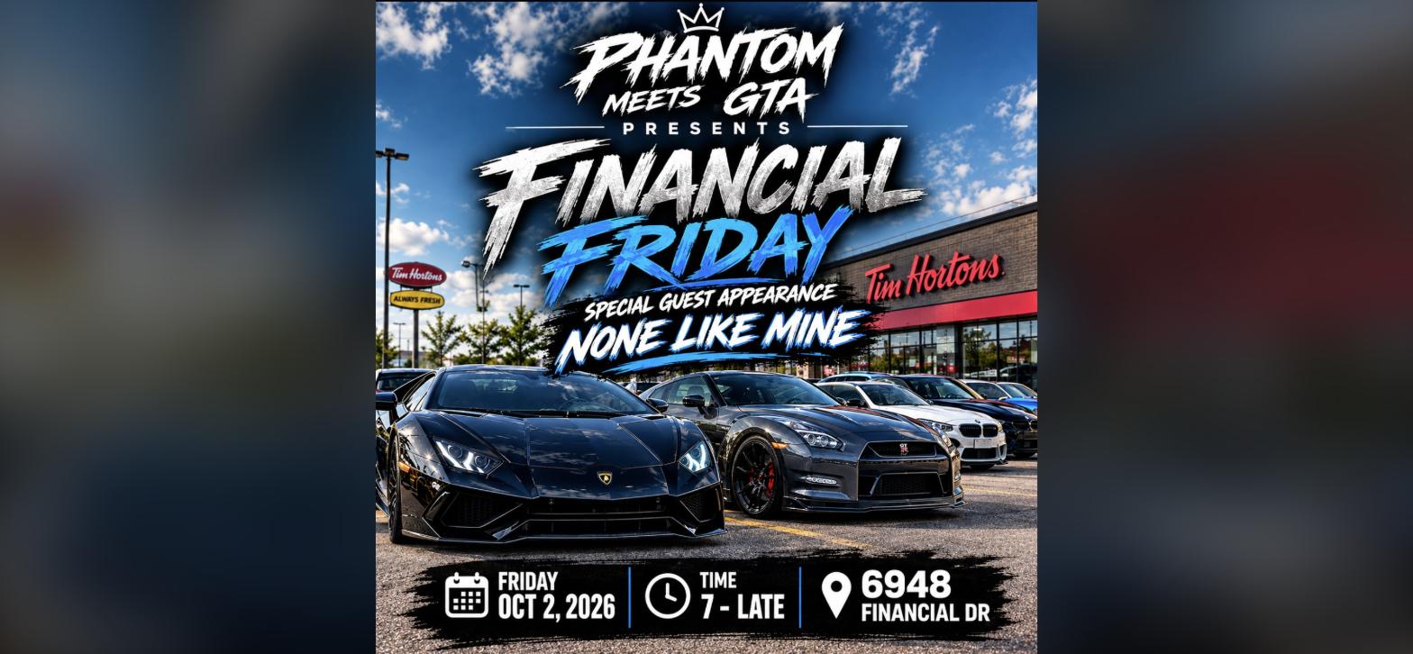 Phantom Meets GTA - Financial Friday flyer