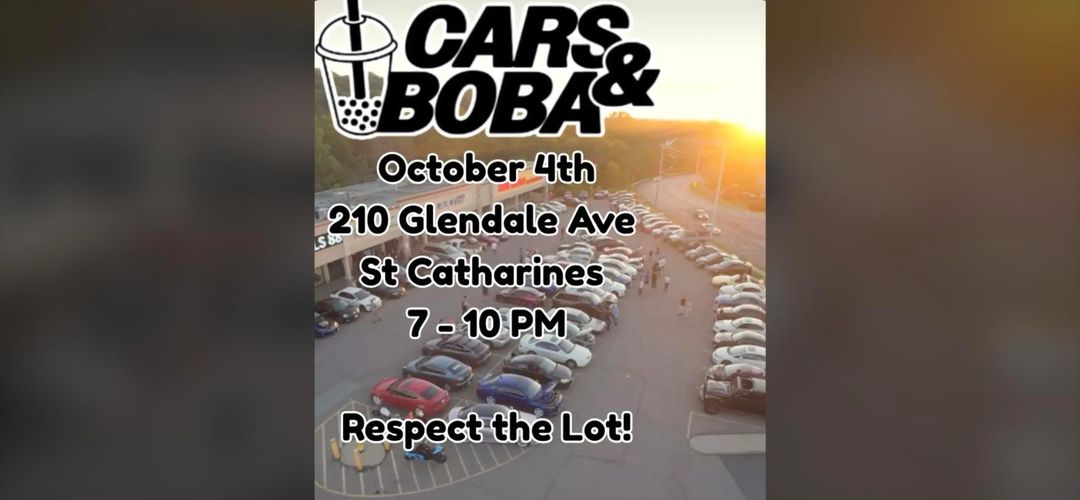 Cars & Boba - St. Catharines
