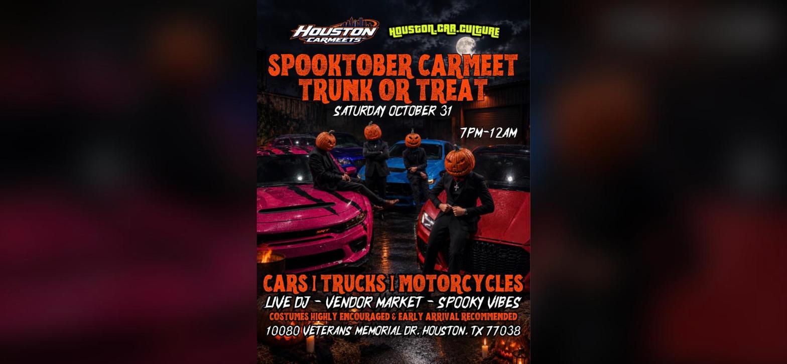 Spooktober Car Meet: Trunk or Treat flyer