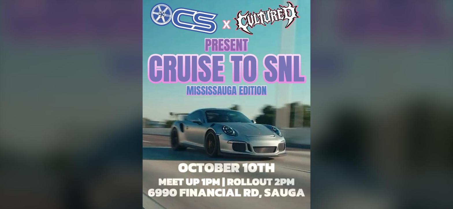 OCS x Cultured - Mississauga Cruise to Saturday Night Lights flyer