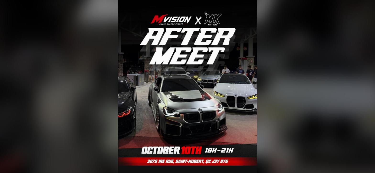 MVISION Aftermeet x MKCarMeet - Season Closer flyer