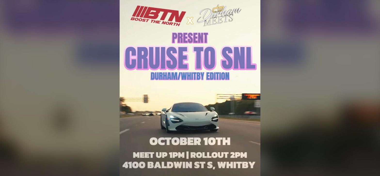 Durham/Whitby Cruise to Saturday Night Lights flyer