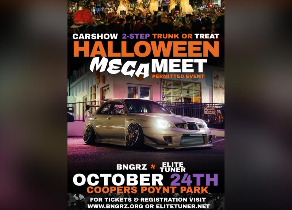 BNGRZ x Elite Tuner - Halloween Mega Meet flyer