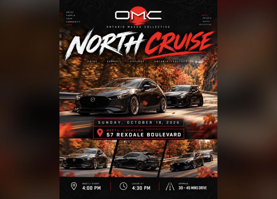 OMC North Cruise & Autumn Photoshoot flyer