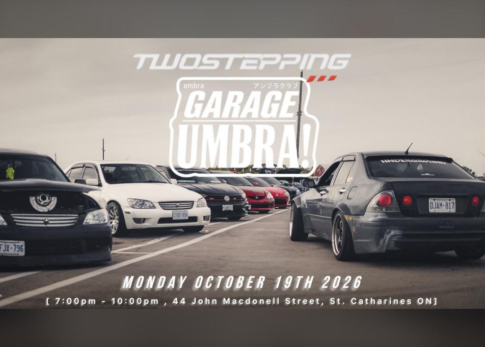 TwoStepping x Garage Umbra - Monday Meet flyer