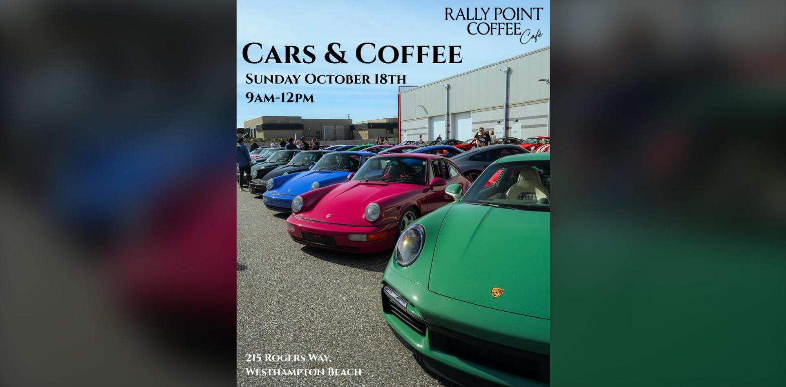 Rally Point East - Sunday Cars & Coffee flyer