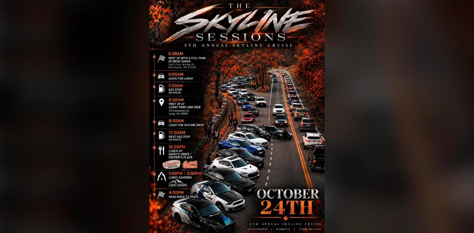 The Skyline Sessions - 5th Annual Skyline Cruise flyer