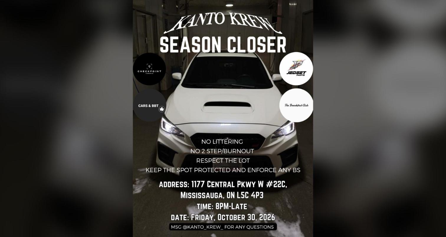 Kanto Krew - Season Closer flyer