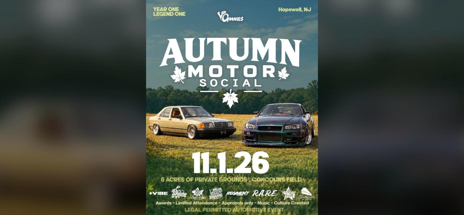 Los Goonies - Autumn Motor Social (Year One) flyer