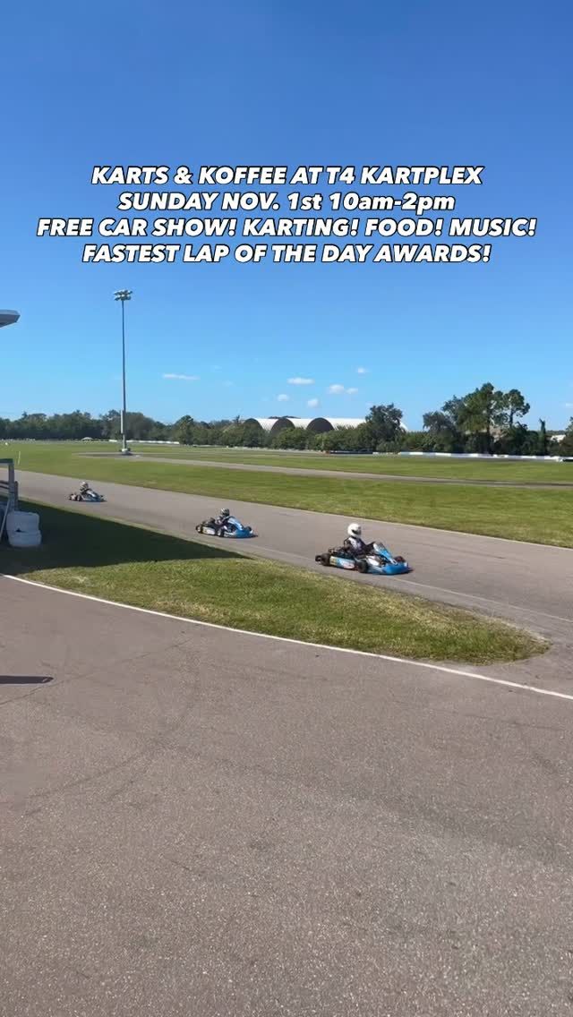 Karts & Koffee at T4 KartPlex