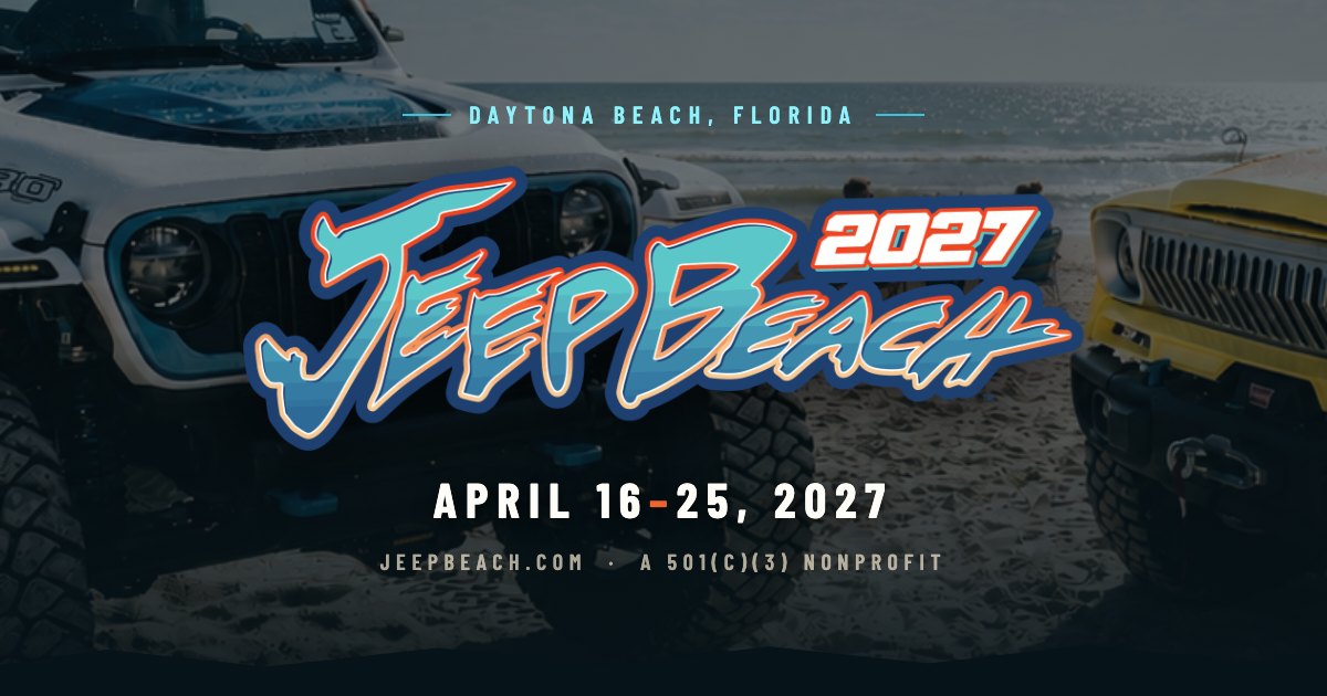 Jeep Beach 2027 flyer