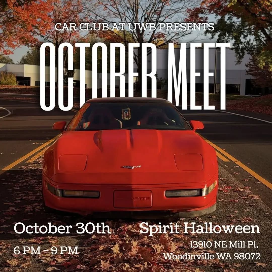 Car Club at UWB October Meet