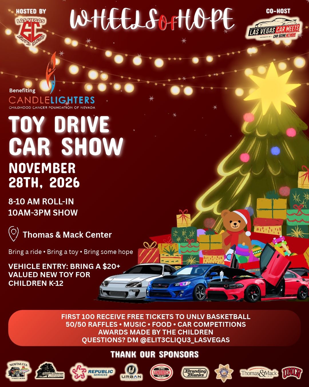 Wheels of Hope Toy Drive Car Show