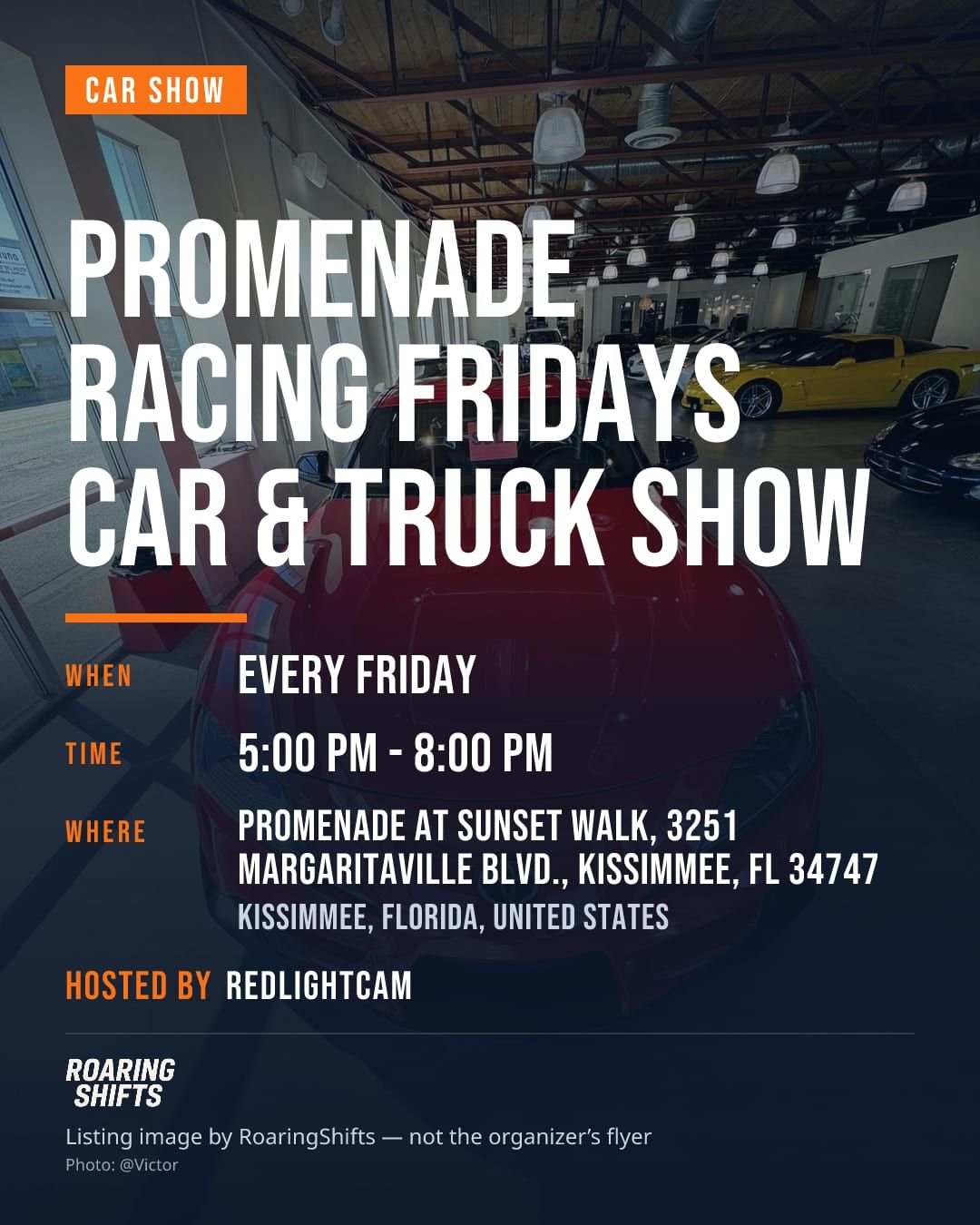 Promenade Racing Fridays Car & Truck Show