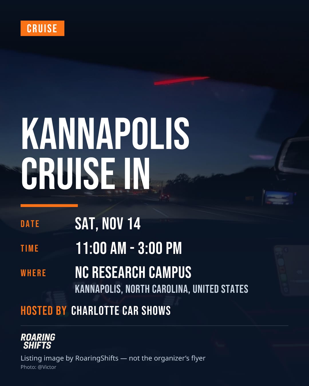 Kannapolis Cruise In flyer