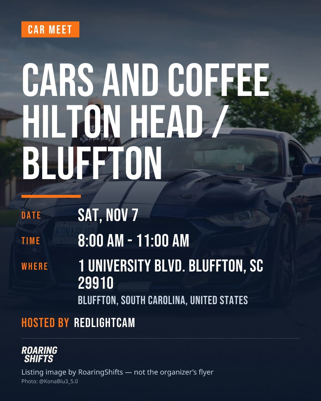 Cars and Coffee Hilton Head / Bluffton
