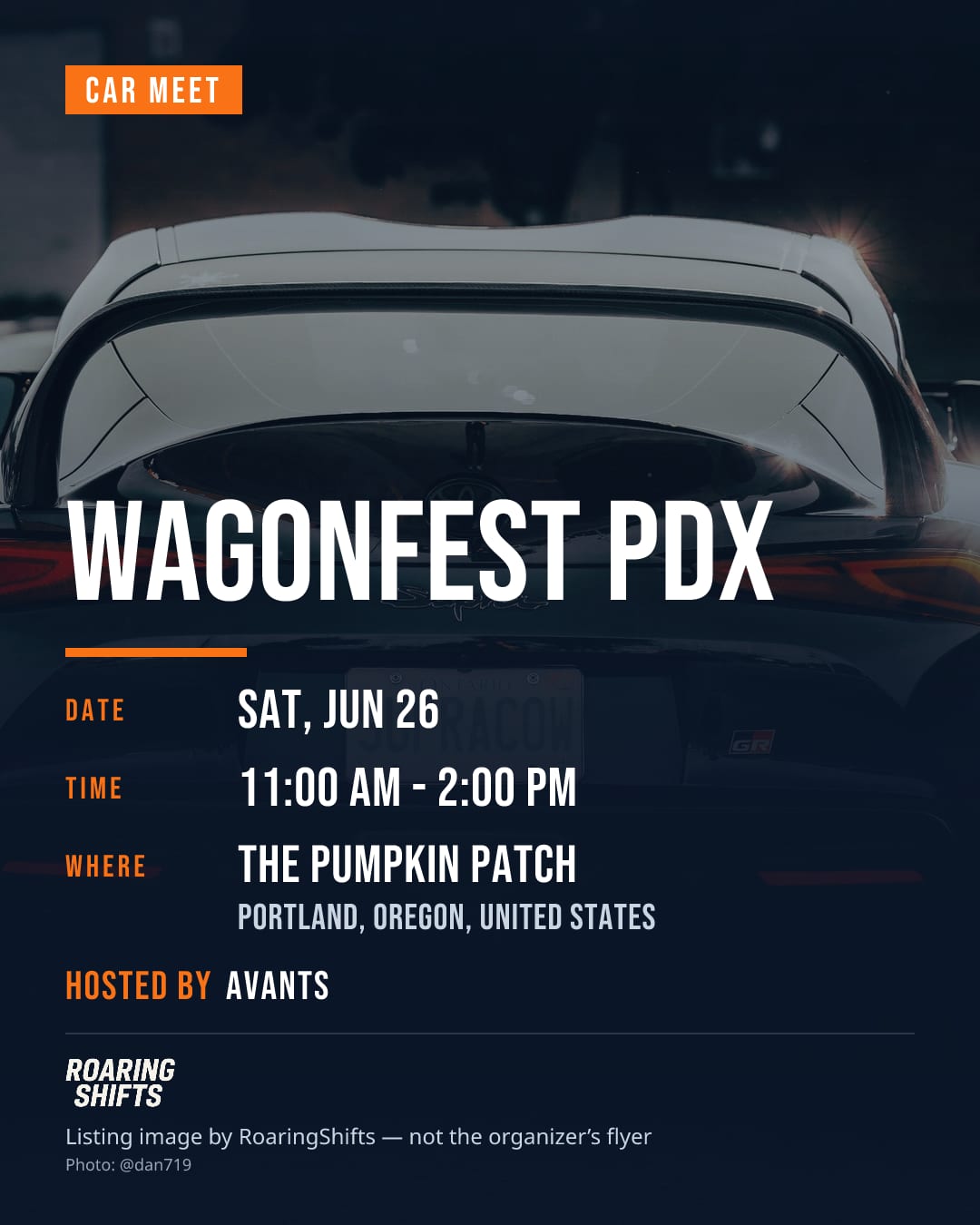 WagonFest PDX flyer