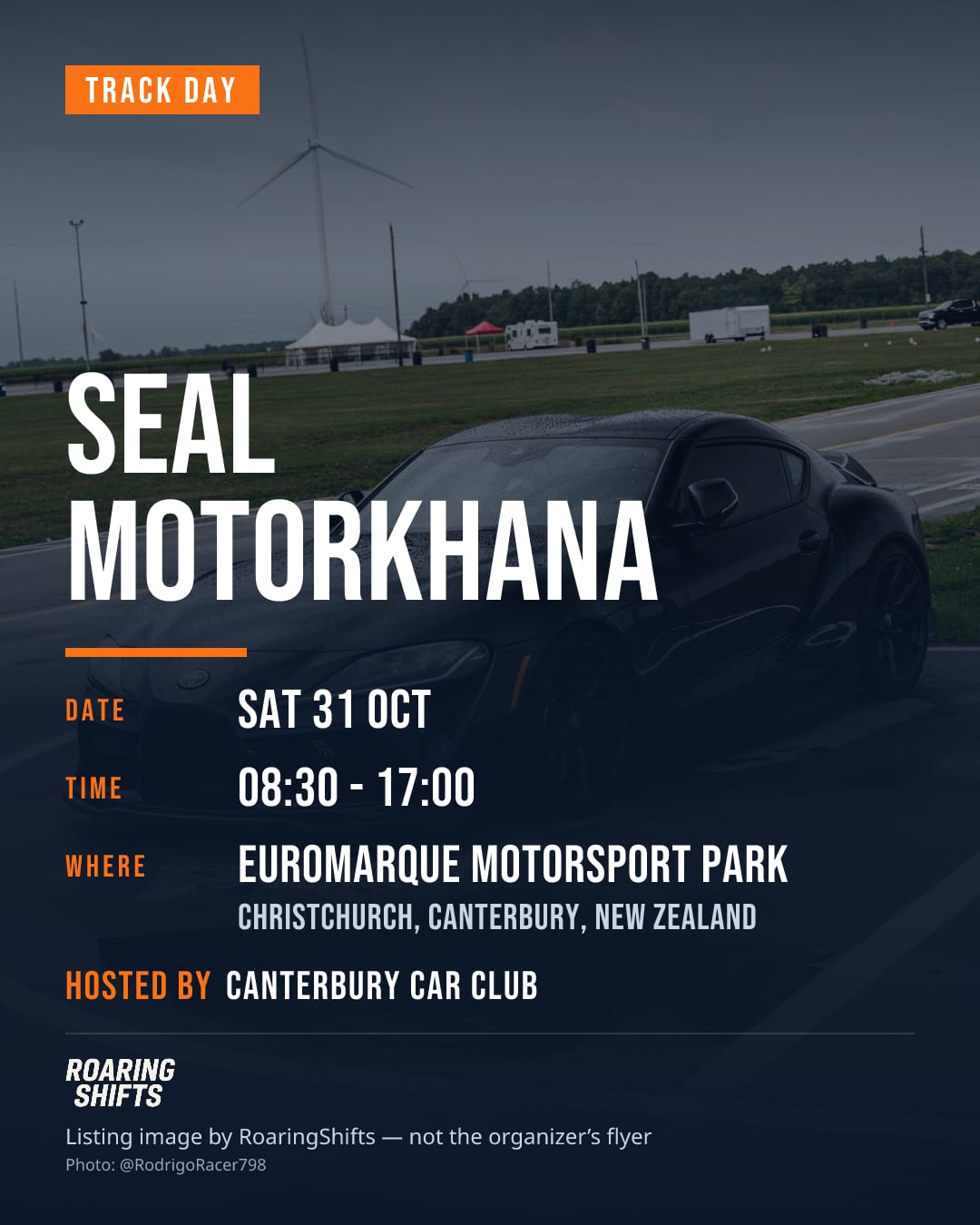 Seal Motorkhana flyer