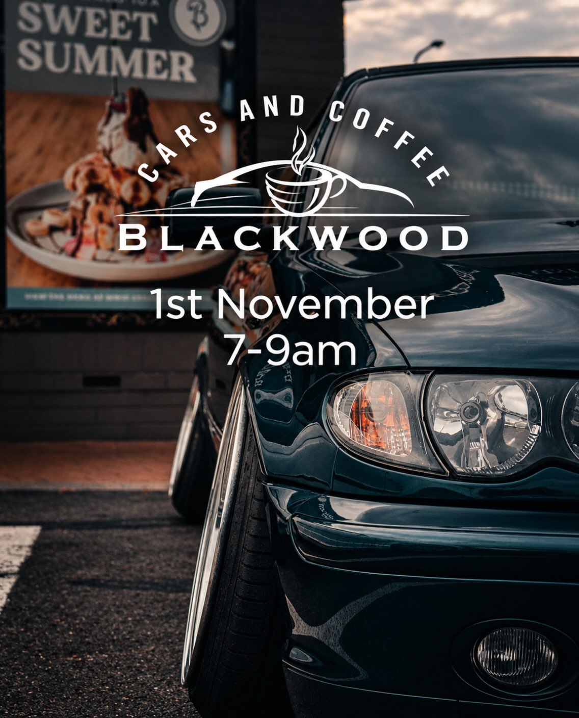 Cars and Coffee Blackwood flyer