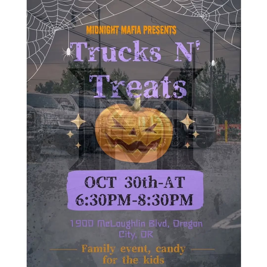Trucks N' Treats flyer