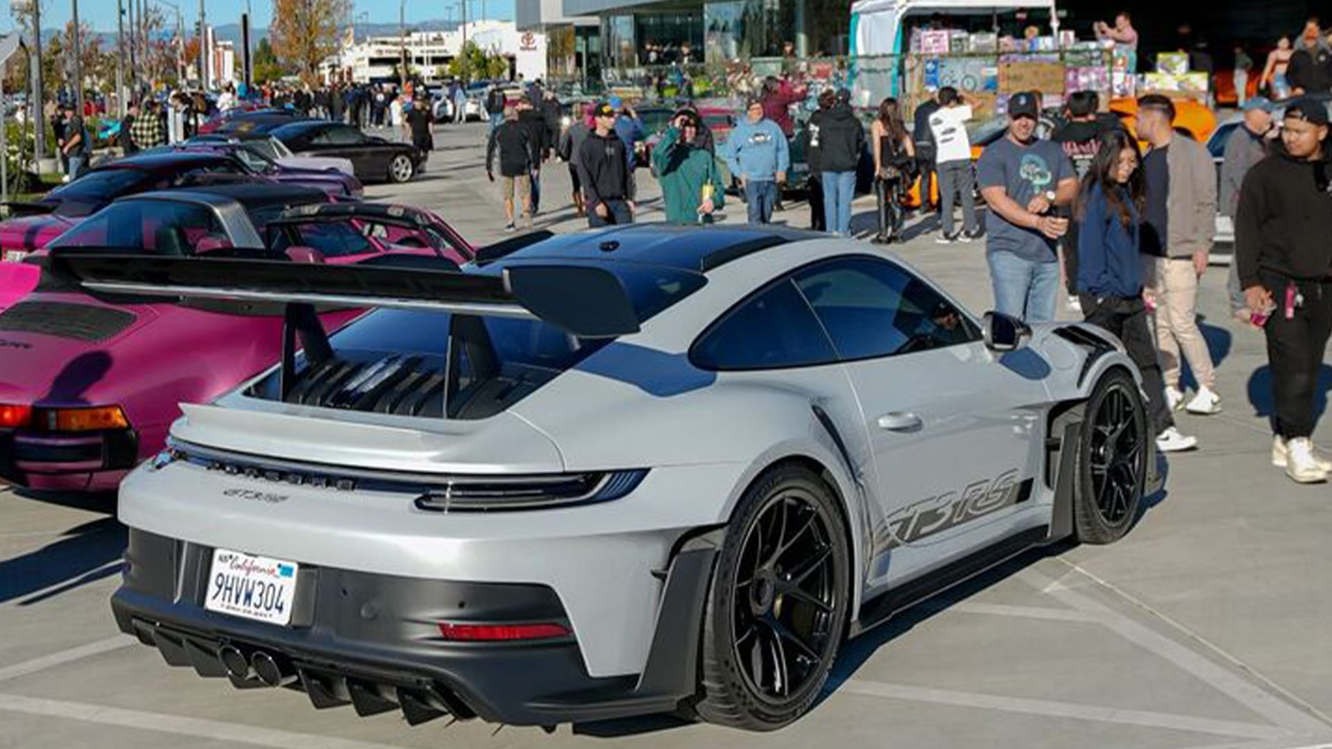 Porsche Cars & Coffee flyer