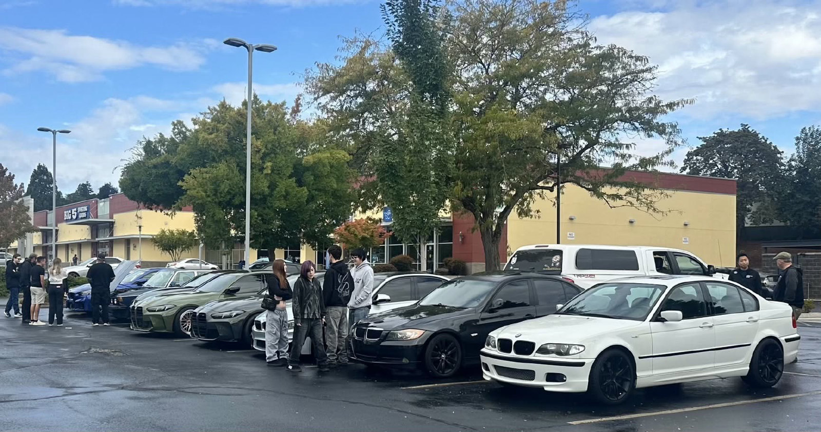 Eugene BMWs and Coffee flyer