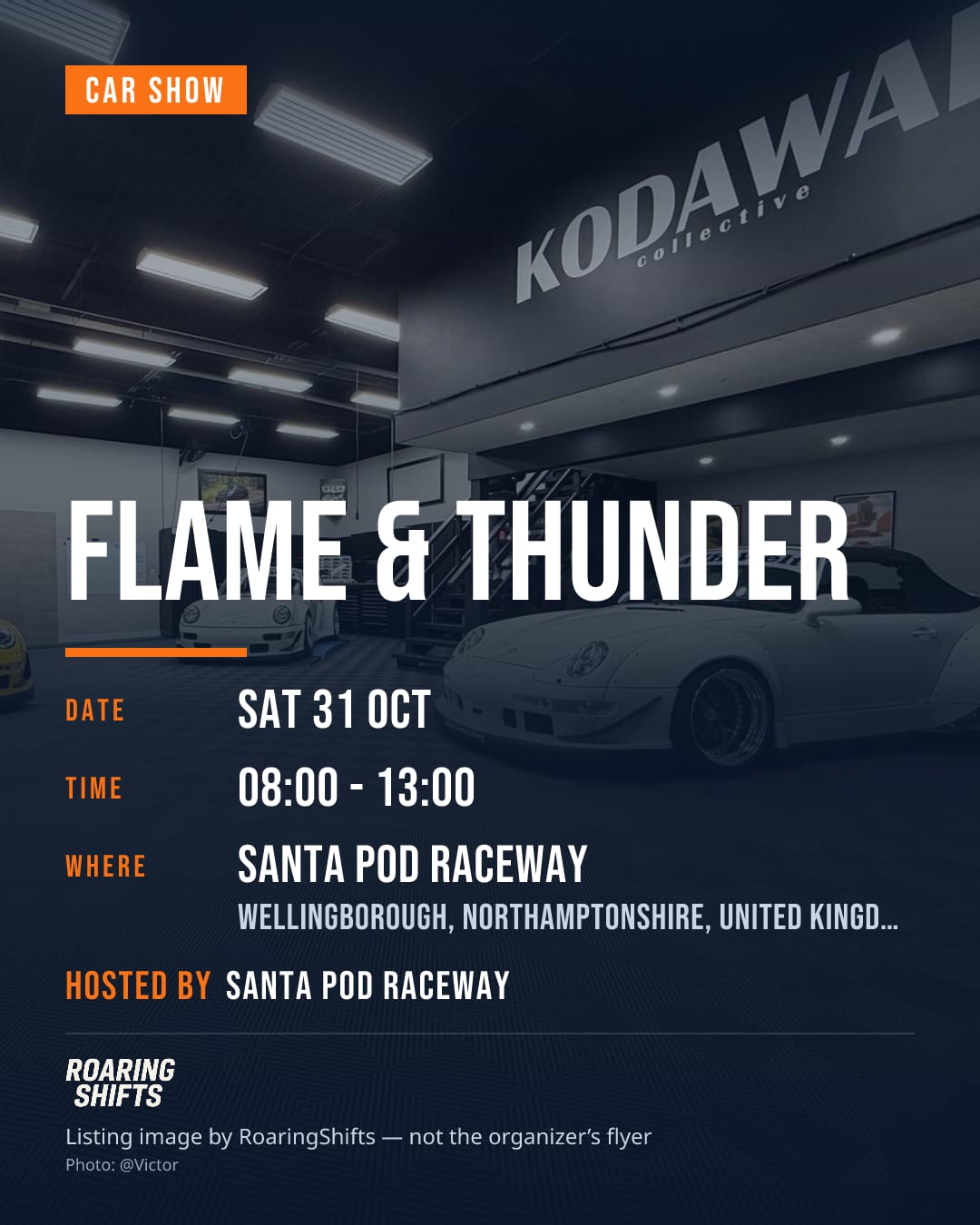 Flame & Thunder flyer