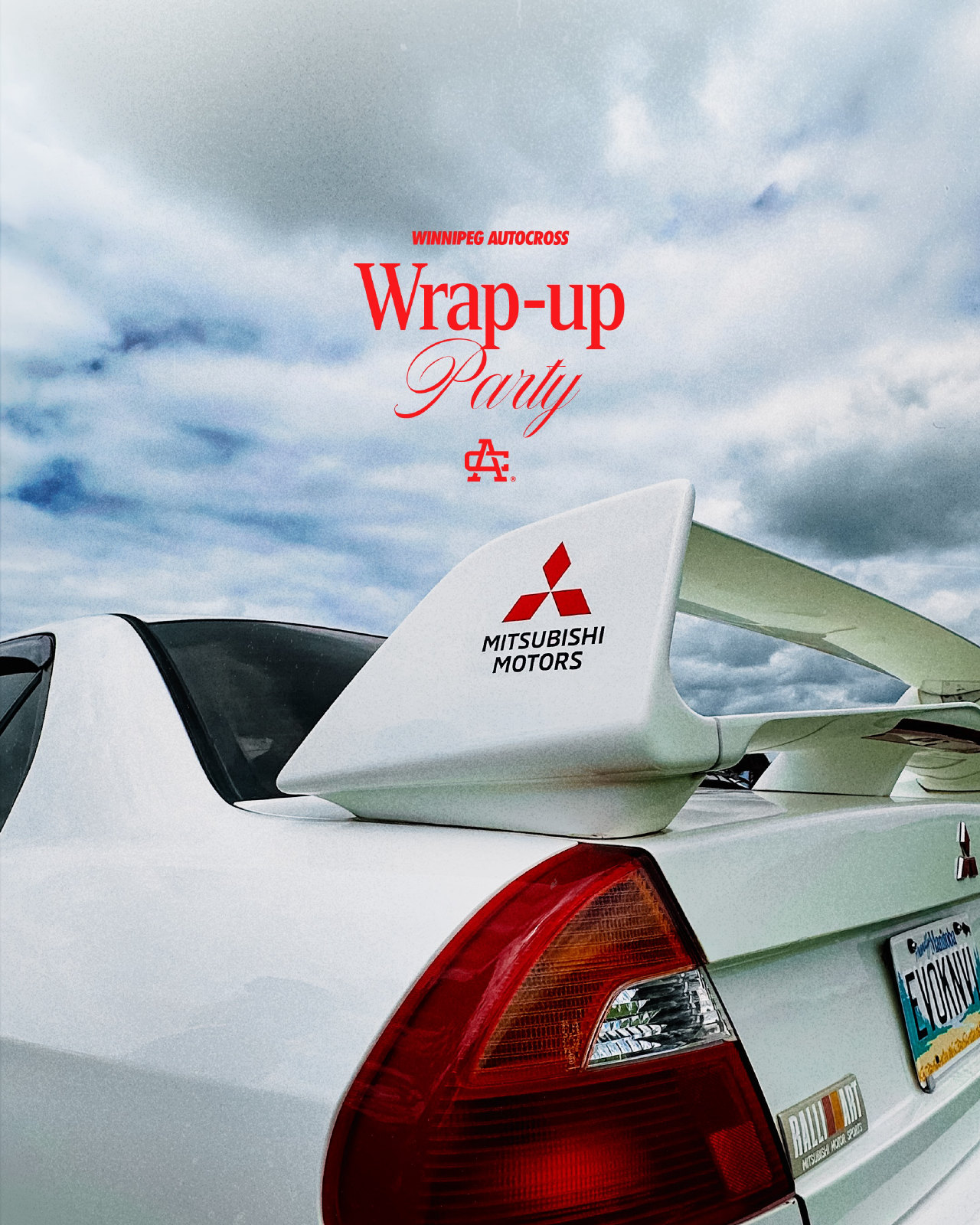 Winnipeg Autocross Wrap-Up Party '26 flyer